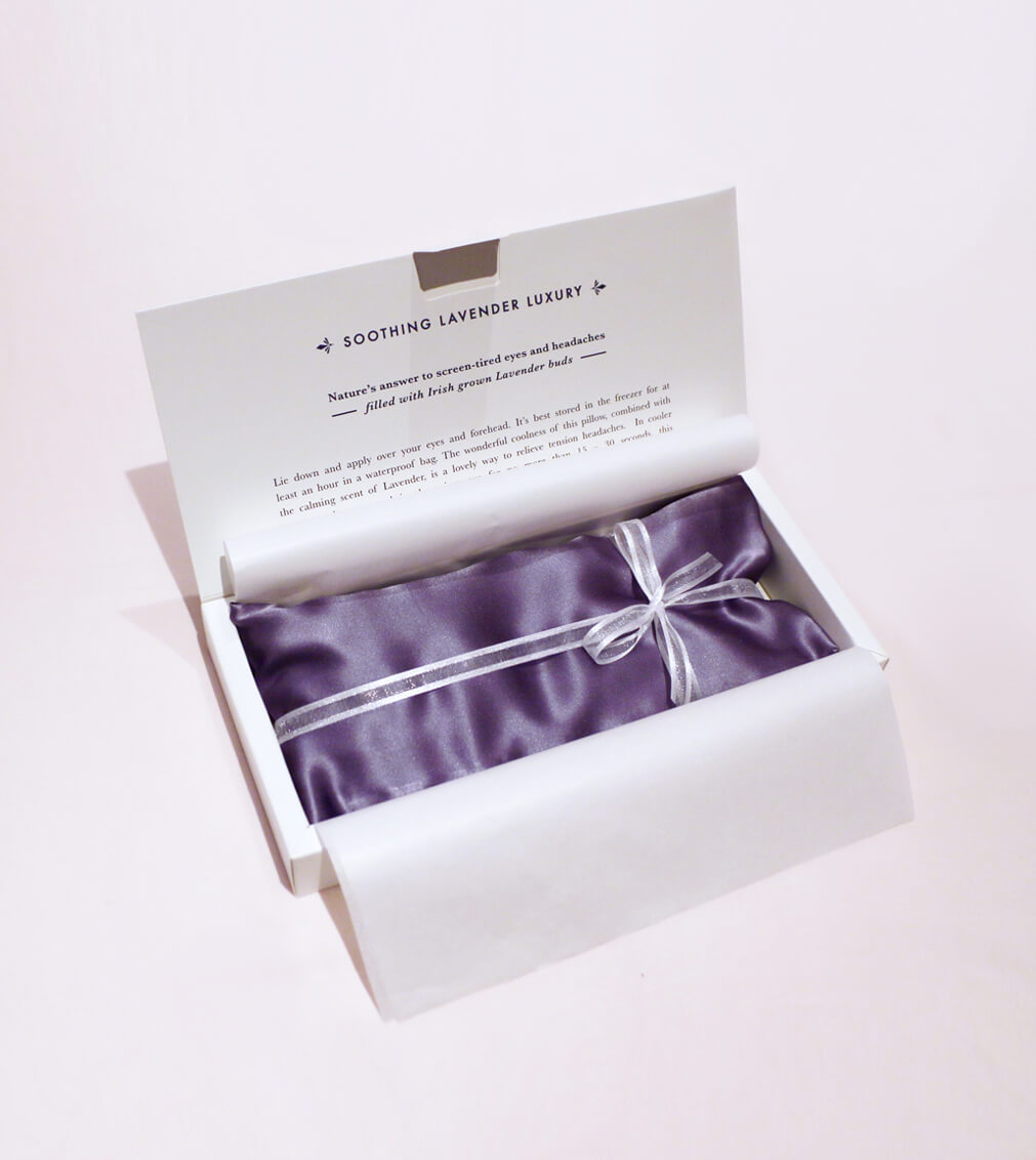 LAVENDER SILK EYE PILLOW