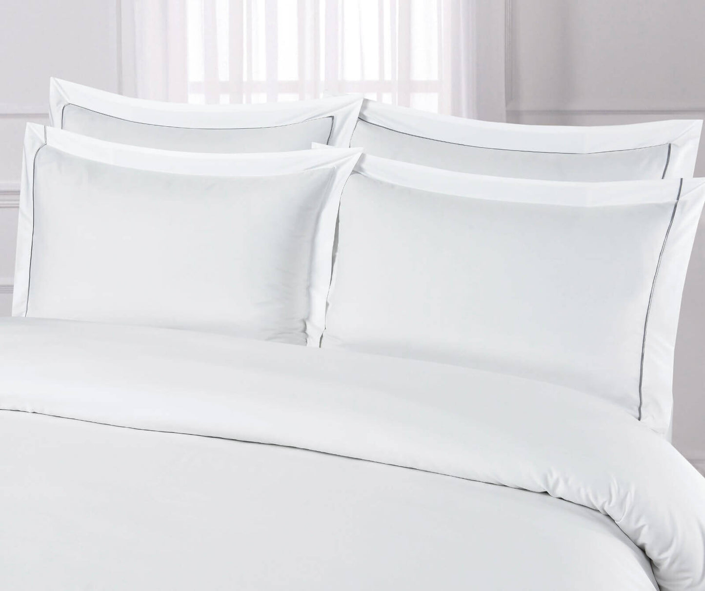 BED LINEN SET - FRAME GREY