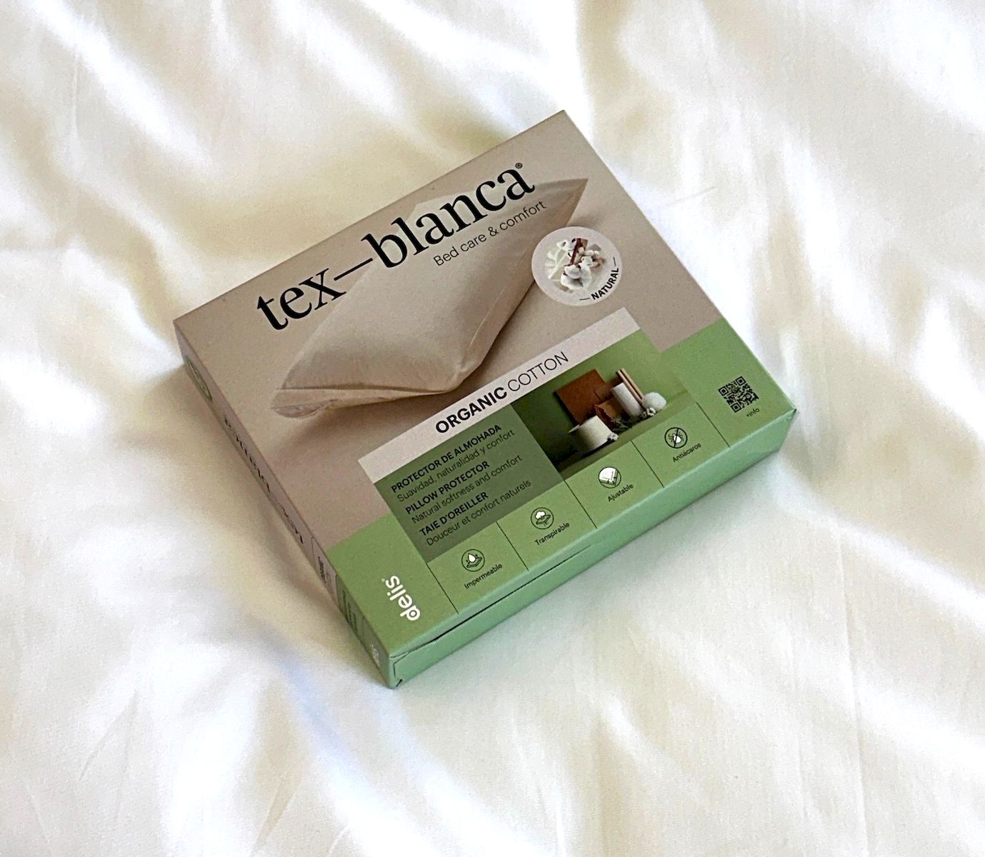 NATURCOTTON PILLOW PROTECTOR