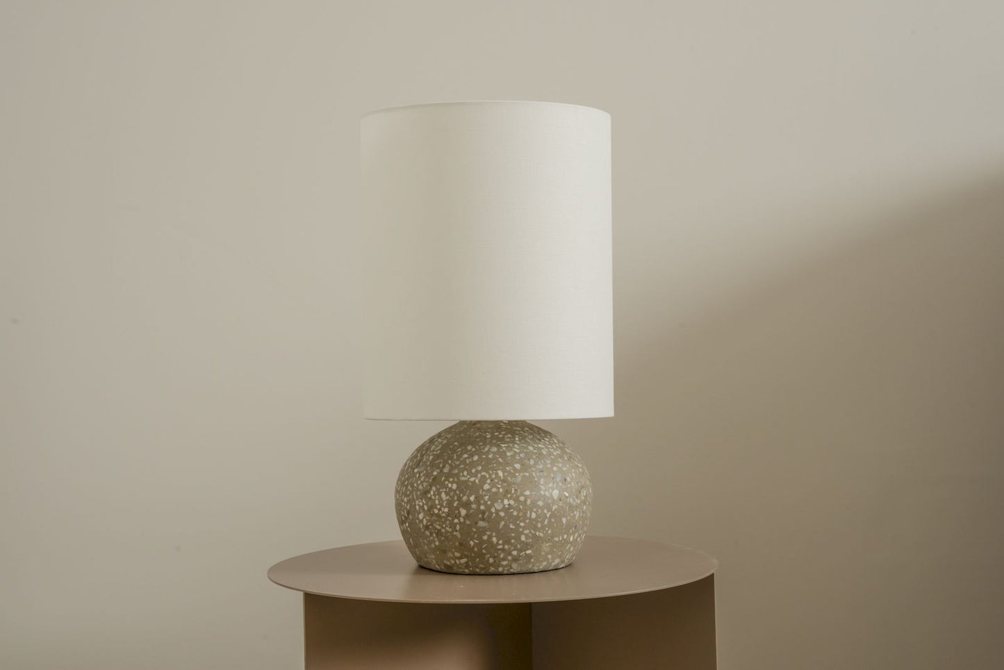 TERRAZZO ROUND BASE LAMP