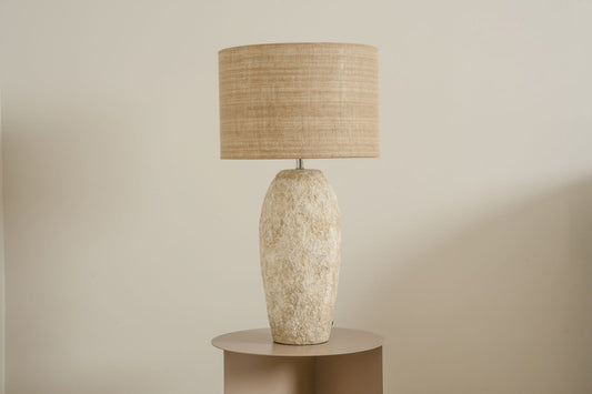 TERRACOTTA NATURAL JUTE LAMP