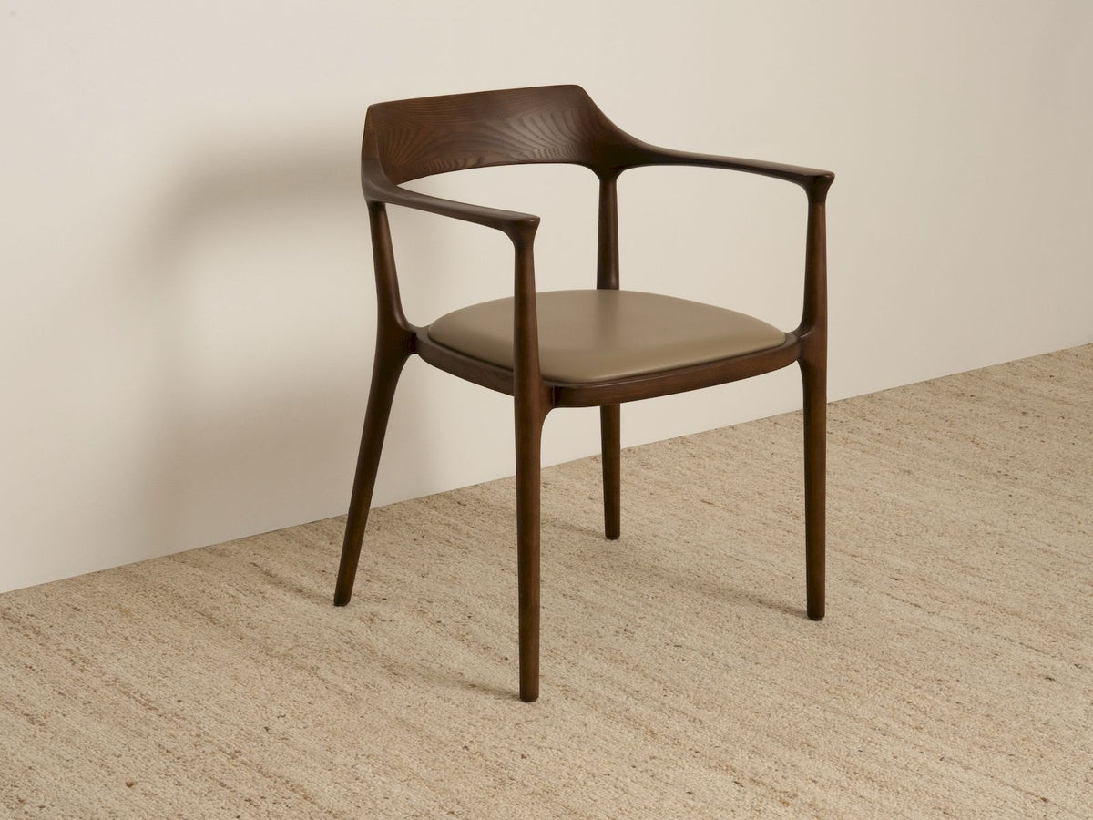 WALNUT DINING CHAIR
