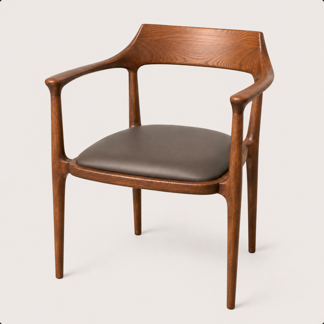 WALNUT DINING CHAIR