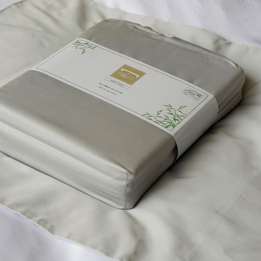 BED LINEN SET - PLAIN GREY